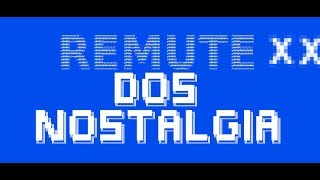 Remute XX DOS Nostalgia game bundle