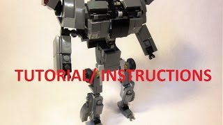 (TUTORIAL/INSTRUCTIONS)  Lego Transformers Age of Extinction- Lockdown