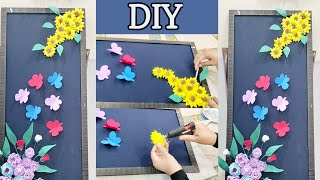 Foam Sheets Craft ideas|diy foam Sheet Flowers Wall hanging| home decor ideas