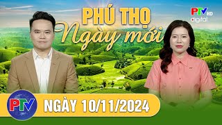 Phú Thọ ngày mới ngày 10/11/2024 | Phú Thọ ngày mới