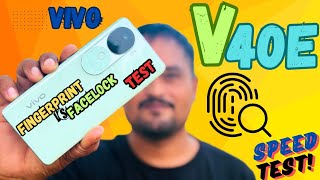 Vivo V40e fingerprint vs Facelock speed test Review 🔥