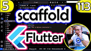 Flutter بالعربى 2024 | scaffold