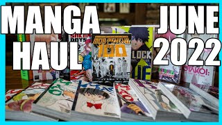 Manga Haul June 2022 30 Volumes: Blue Lock, VagaBond, My Dress Up Darling, And More!