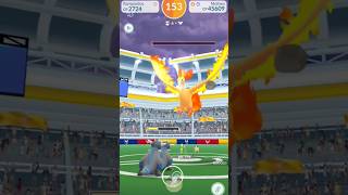 Moltres raid battle pokemon go #pokemon #pokemongo #ポケモンgo #raidbattles #moltres #legendarypokemon .