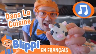 La Cuisine! | 🎵Blippi en Français -  Chansons pour enfants