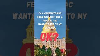 Federal PAC money: OK? #shorts #mapoli #politics #campaignfinance