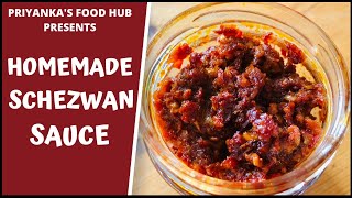 SCHEZWAN SAUCE  EASY RECIEPE By Priyanka's Food Hub