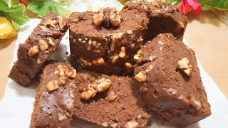 How to make Walnut/pecan Brownies at home in 5 mints