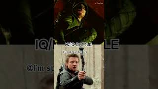 green arrow vs hawkeye