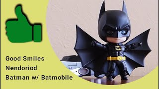 Good Smile Company Nendoriod 1989 Batman with Batmobile set Review