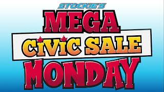 Mega Civic Sale Monday at Stockie Chrysler | Monday Only!