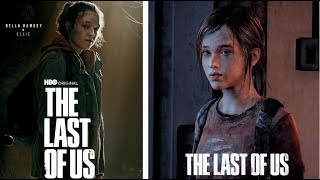 The Last Of Us HBO Max Show VS. The Last Of Us Game (Comparison of characters face)