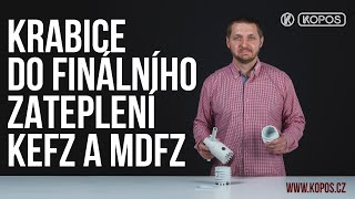 Systémy do zateplení KEFZ a MDFZ