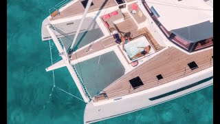 Walkthrough aboard Catamaran STEPHANIE in Greece Boat Show 2024