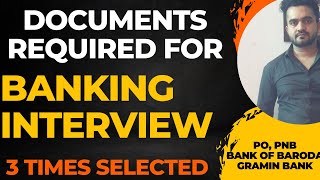 Documents required for IBPS Interview | IBPS PO interview document list | IBPS PO interview| Sumit