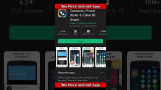 this week - Android Apps