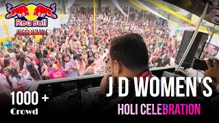 Umang E Rang Holi Celebration 2024 || J D Women's College, Patna. || Redbull Juggernaut