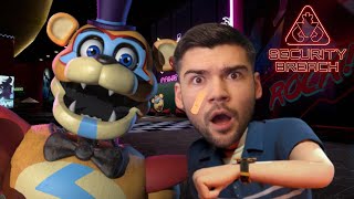 FIRST Time Entering The MEGA Pizzaplex | FNAF Security Breach Part 1 [Five Nights At Freddy's]