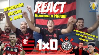 REACT - FLAMENGO 1 X 0 CORINTHIANS | BRASILEIRÃO 2023 | LÉO SALVOU NO FINAL | NETO VAI CHORAR | SRN