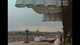 Pope's Mass Czechia Prague 1990