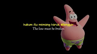 Kata kata patrick star | Story wa 30 detik | the law must be broken!