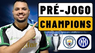 MANCHESTER CITY x LEIPZIG e INTER de MILÃO x PORTO | PRÉ-JOGO da CHAMPIONS LEAGUE | #LIVE