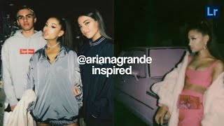 How to edit like Ariana Grande polaroid effect | lightroom presets free download