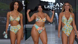 [4k60] 2024Lascana part.2 | 2024 Miami Swim Week D.C | Vertical slow motion