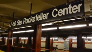 Museum Train of R1/R9s at 47-50th Sts Rockefeller Center