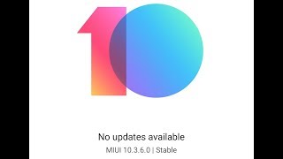 Poco F1 New Stable Update MIUI v10.3.6.0