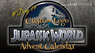 Custom Lego Jurassic World Advent Calendar Day 19!