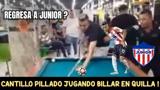 La JUGADOTA de Cantillo Jugando billar en Barranquilla ¿ Regresa a Junior ? 🔥