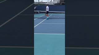 Daniil Medvedev practice at Miami Open