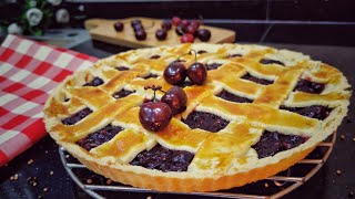 تارت الكرز او حب الملوك بنة 🤤Tarte aux cerises 🍒 / CHERRY PIE