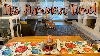 FALL DECORATE AND CLEAN WITH ME! AUTUMN DECORATING 2022!