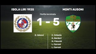 Isola Liri 1925 Vs Monti Ausoni (U15 partita completa)