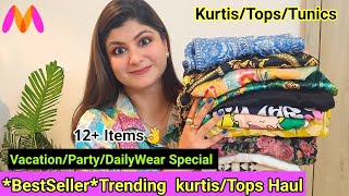 *huge*Trending Kurtis/Tops/Tunics From Myntra  | PartyWear/Vacation Special Collection | Vees Corner