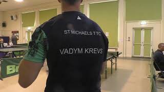 Vadym Krevs v Wai Tat Sum | Veterans Group | 2024 Horsham Spinners 2* Tournament