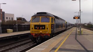 GBRF 47739 with 701041 - 5Q10 Derby Litchurch Lane to Eastleigh, at Loughborough - 11th March 2022