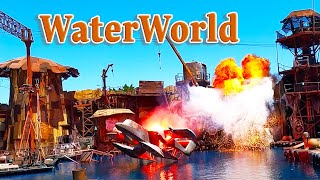 WaterWorld Stunt Show | 2024 FULL SHOW FRONT ROW 4K Ultra HD | Universal Studios Hollywood