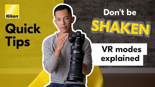 Nikon Quick Tips - Vibration Reduction Stabilization Explained for Nikon Z mirrorless cameras