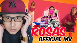 🇵🇭 NICA DEL ROSARIO FT. GAB PANGILINAN - ROSAS (OFFICIAL MUSIC VIDEO) | REACTION