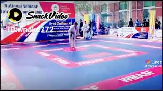 Pmac. Shiza Rizwaan ( Black Belt 3rd Dan)..Stick Demo...