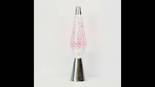 FISURA | Pink Glitter Lava Lamp / Lámpara de Lava Purpurina Rosa