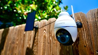 Security Camera that actually WORKS! True wireless - Onwote PTZ Camera