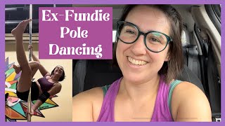 I tried my first pole dance class | Ex-Fundie Diaries Vlog