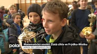 Matematická soutěž Zlatá cihla ve Frýdku-Místku