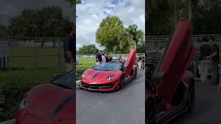 Devil SVJ🏎️👹 #lamborghini #svj #svjroadster #automobile #shorts #supercarsaturdaysflorida