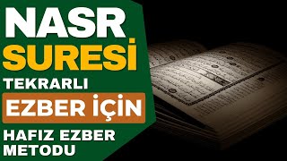 Nasr Suresi Ezber İçin Her Ayet 10 Tekrarlı - Hafız Ezber Metodu