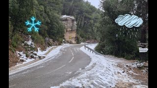 😵تعالوا معنا نبحث عن الثلج Vlog :Buscando la nieve ❄☃.Let's go find the snow